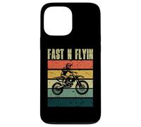 Motorcross Dirt Bike Motorbike Off Road Motorcycle Racing Coque pour iPhone 13 Pro Max