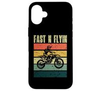 Motorcross Dirt Bike Motorbike Off Road Motorcycle Racing Coque pour iPhone 16 Plus