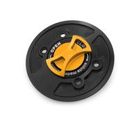 Motorcycle Accessories Compatible With S1000RR S1000R Keyless Quick Release CNC Aluminum Tank Fuel Caps Gas Cover 2010-2023 2024(Gold)