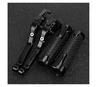 Motorcycle Accessories Extendable Brake Clutch Levers Handlebar Grips Handle Ends for Kawasaki for ER-6F for ER6N 2009-2016 2017,Embrayage de Frein de Moto