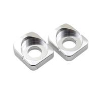 Motorcycle arrière de la chaîne d'essieu arrière Blocs compatibles avec Les modèles de Motocross électriques de lumière S Remplacement du marché secondaire(Silver)