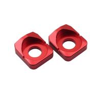 Motorcycle arrière de la chaîne d'essieu arrière Blocs compatibles avec Les modèles de Motocross électriques de lumière S Remplacement du marché secondaire(Red)