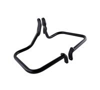 Motorcycle arrière Saddlebag Guard Rail Crash Compatible avec le patrimoine compatible Flstc 2000-2017(Black)