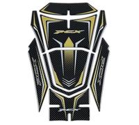 Motorcycle Autocollant Côté Carburant Réservoir De Réservoir De Carburant pour H&Onda PCX 160 2021 PCX160 Sticker Tank Pad Decal Protector Autocollant De RéServoir(Jaune)