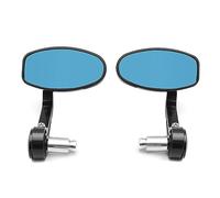 Motorcycle Bar End Black Rearview Side Mirrors for Triumph Speed Triple