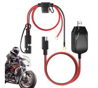 Motorcycle Battery Charger 12V USB Smart Portable Maintainer | Motorcycle Battery Charger Features 12V USB Smart Portable Maintainer Technology Delivering Safe Automatic Charging Care