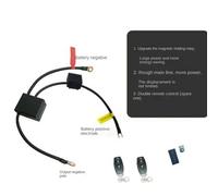 Motorcycle Battery Switches Wireless Remote Control Battery Disconnect Cut Off Isolator 12v Universal - Type Dual Remote Control #A