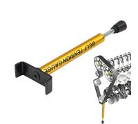 Motorcycle Belt Tension Gauge, Metal Tensioner Tester Tool with Adjustable Calibration, Accurate Belt Adjustment Device for Motorbike Repair, Maintenance, Garage Workshop