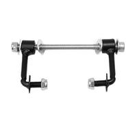 Motorcycle Billette noire de 2 pouces de lifting du réservoir de gaz de licenciement compatible avec Sportster Nighster 48 72 XL883 Iron 1200 Modèles 1995 et plus tard