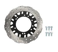 Motorcycle Brake Disc Rotor High Performance Fer Disk Plaque de 257 mm Diamètre extérieur Remplacement de ZS250Gy3 RX3 Usure durable