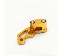 Motorcycle Brake Line Clamp Aluminum Alloy Fixing Clip(Gold)