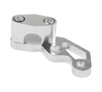 Motorcycle Brake Line Clamp Aluminum Alloy Fixing Clip(Silver)