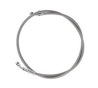 Motorcycle Brake Line Kit | 130cm Steel Woven Hose for Enhanced Braking Responsiveness & Shorter Stops | Universal Fit for Motorbikes/Off - road Bikes/Scooters