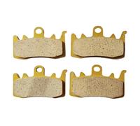 Motorcycle Brake Pads Disc Compatible avec Street Triple R, RA1250 Pan American, BRONX Street Fighter Modèles 2017-2023(Front 2 pair)