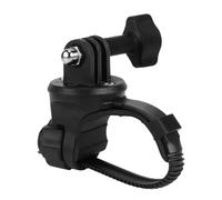 Motorcycle Camera Mount Anti-Slip Helmet & Bike Handlebar Clamp Holder