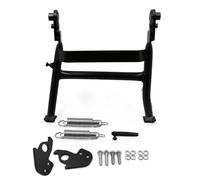 Motorcycle Center Stand avec Levier de Parking du Levier de Pied Soutien de la Tenue de Pied Compatible avec KLR 650 KL650E Modèles 2008-2018