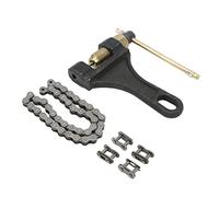 Motorcycle Chain And Chain Breaker Kit Proof Complete Replacement With Metal Alloy Tool 4 Connector Links For Powersports BT200X CT200U EX EXR Trail Baja Hensim Massimo
