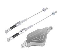 Motorcycle Clutch, Motorcycle Stunt Replacement with Cable,Aluminum Alloy Easy Pull Clutch System - for Motocross Trail Riding Racing Commuting Outdoor