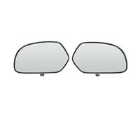 Motorcycle côté rétroviseur rétroviction remplacement en verre ultra transparent pour l'aile dorée GL1800 2001-2012 et F6B 2013-2016 avec cadre en plastique ABS et conception