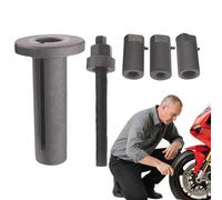 Motorcycle Crank Removal Tool - Heavy Duty Stainless Crankshaft Puller Kit de maintenance précis | Multi Purpose Repair Tools, Long Distance Riding Bikers, for Mountain Roads Workshop Use