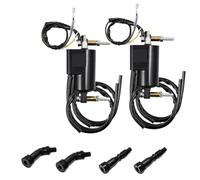 Motorcycle d'allumage Bobines d'ensemble de 2 compatibles avec GSK KZ Ltd CB 400 500 550 650 700 750 850 1000 1100 Modèles
