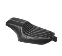 Motorcycle Deux sièges PU en Cuir Avant arrière Passager arrière Selle Compatible avec Les modèles Sportifs XL Iron 883 1200 48 Quarante-Huit 2004 à 2016(A)