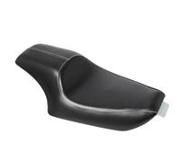 Motorcycle Deux sièges PU en Cuir Avant arrière Passager arrière Selle Compatible avec Les modèles Sportifs XL Iron 883 1200 48 Quarante-Huit 2004 à 2016(B)