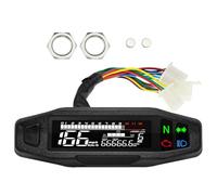 Motorcycle Digital Speedometer - Odometer Tachometer Display, High Precision Gear Indicator Instrument With Mph Km H Measurement | Digital Meter For Motorcycle Scooter Bike ATV Dashboard Maintenance U