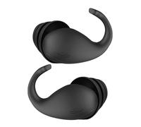 Motorcycle Earplugs, Flexible Silicone Earbuds, Noise-Reducing Hearing Protection for Sleeping, Racing, Perfect for Touring, Travel, Concerts, Loud Environments, 1.5x1x0.5cm White Black