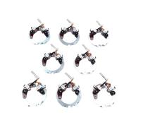 Motorcycle Electric Start Repair Plate de Brosse de démarrage avec Support de brosses en Carbone 21039-0006 Compatible avec Les pièces de vélo de saleté KLX450R(8 Kit 21039-0006)
