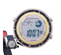 Motorcycle Electric Watch - Motorbike Horloge, bâton imperméable sur Motorbike Watch | Horloge de tableau de bord numérique compact à cadran lumineux pour moto, SUV, voiture, camion,