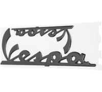 Motorcycle Emblem Sticker 3d Stickers Reflective Epoxy Resin Stickers Writing Adhesive For Vespa Gts300 Lx125 Lx150 Ie Sprint Primavera 300 Lx Lxv (Black)