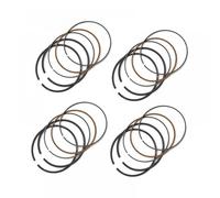 Motorcycle Engine Piston Anneaux Kit STD Taille de 77 mm à 78 mm Compatible avec FZ1-N FZ1 YZF-R1 YZF1000 PZ50W RPZ50MP RT50FX PZ50FXW Modèles(4 Sets 77.25mm)