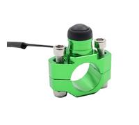 Motorcycle Engine Stop Start Switch Switch Bouton à Bouton-Poussoir instantanée Fit Universel Compatible avec Les modèles CRF250 CRF450(Green)