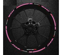 Motorcycle Épais Des Autocollants Extérieurs Sticker Stripe Wheel Decals Pour Suzuki GSXR600 GSXR 600 R 600R GSX-R R600 Fond jante réfléchissant(Color 20)