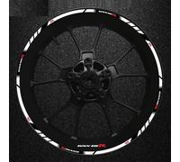 Motorcycle Épais Des Autocollants Extérieurs Sticker Stripe Wheel Decals Pour Suzuki GSXR600 GSXR 600 R 600R GSX-R R600 Fond jante réfléchissant(Color13)