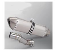 Motorcycle Exhaust for Honda for CB400/CBR400/CB500F /CB500X,Pratique | 2016 - 2022 Motorcycle Mid Link Pipe For CBR500 /CBR500R51mm Muffler
