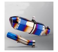 Motorcycle Exhaust for Honda for CB400/CBR400/CB500F /CB500X,Pratique | 2016 - 2022 Motorcycle Mid Link Pipe For CBR500 /CBR500R51mm Muffler