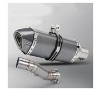 Motorcycle Exhaust for Honda for CB400/CBR400/CB500F /CB500X,Pratique | 2016 - 2022 Motorcycle Mid Link Pipe For CBR500 /CBR500R51mm Muffler
