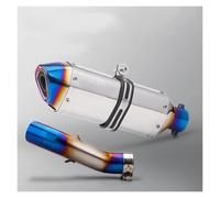 Motorcycle Exhaust for Honda for CB400/CBR400/CB500F /CB500X,Pratique | 2016 - 2022 Motorcycle Mid Link Pipe For CBR500 /CBR500R51mm Muffler