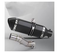 Motorcycle Exhaust for Honda for CB400/CBR400/CB500F /CB500X,Pratique | 2016 - 2022 Motorcycle Mid Link Pipe For CBR500 /CBR500R51mm Muffler