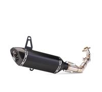 Motorcycle Exhaust for Vespa for GTS300 with DB Killer,Pratique | For Super/Touring GTS Super/Supertech 300 2008-2020 Kit Mid Pipe Muffler