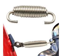 Motorcycle Exhaust Springs - Heavy Duty Steel, Elastic Performance Springs, anti-corosion Build, Reliable Muffler Pull, | Perfect for vehicle maintenance, motorcycle tuning, scooter