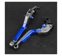 Motorcycle Folding Extendable Adjustable Brake Clutch Levers Handlebar Hand Grips Ends for Kawasaki for ZXR400 All Years,Embrayage de Frein de Moto