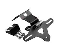 Motorcycle Folding Rear License Plate Holder Fender Eliminator Kit Fit Compatible with 675NK 675 NK 675 SS CF Moto 675SR 675 SR SR-R(675NK-Titanium)