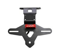 Motorcycle Folding Rear License Plate Holder Fender Eliminator Kit Fit Compatible With 675NK 675 NK 675 SS CF Moto 675SR 675 SR SR-R(675NK-red)