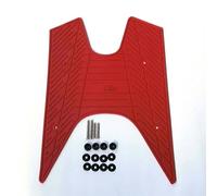 Motorcycle Foot Cushion Pads Care Inside Semed Pédal Pads pour DIO AF18 DIO 50 AF17 AF18 AF25 DIO 50 Mate DE THEEL Mate DE THEEL Compatible avec Les PIÈCES Scooter(Red)