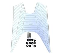 Motorcycle Foot Cushion Pads Care Inside Semed Pédal Pads pour DIO AF18 DIO 50 AF17 AF18 AF25 DIO 50 Mate DE THEEL Mate DE THEEL Compatible avec Les PIÈCES Scooter(Ivory)