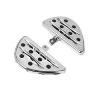 Motorcycle Foot Pegs Passenger Rester de Pied Pédale arrière Pédale Compatible avec Les modèles Softail Sportster en Chrome ou Black Finish(Chrome)