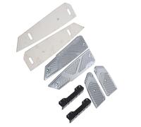 Motorcycle Foot Pegs Replacement for 300/350 / NSS 350 | CNC Aluminum Alloy Footrest Pedals | Heavy Duty Non - Grip Step Board for Compatible Scooter 2018-2022 (Ti Color)